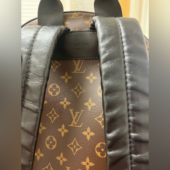 Louis Vuitton Josh Backpack Monogram Macassar Brown/Black - Picture 4 of 7